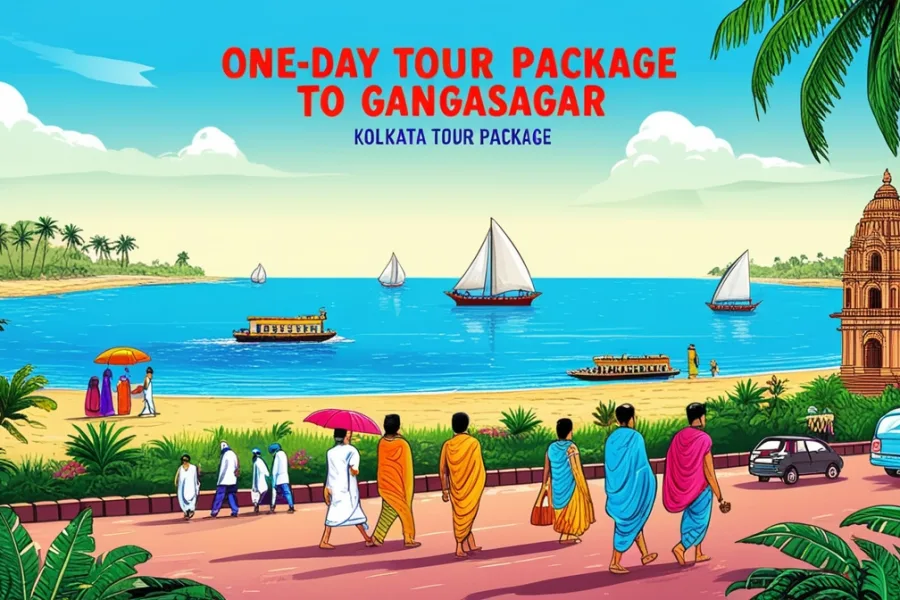 kolkata to gangasagar one day tour package